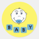 Search for baby face stickers Head