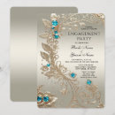 Search for embellished invitations Gold