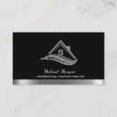 Search for black and silver business cards House