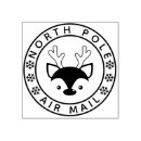 Search for north pole rubber stamps Reindeer