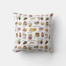 Search for cute food cushions Illustration