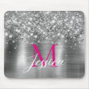 Search for hot pink glitter mouse mats Girly
