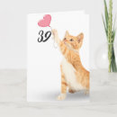 Search for 39th birthday cards Cat