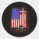 Search for christian flag stickers Usa