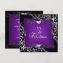 Search for big square invitations Purple