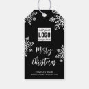 Search for snowflake gift tags Black and white