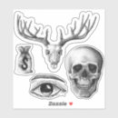 Search for big eyes stickers Skull