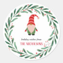 Search for garden gnome stickers Merry christmas