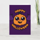 Search for kawaii halloween cards Pumpkin