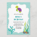 Search for turtle party invitations Boys