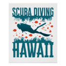 Search for scuba diving posters Hawaii