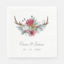 Search for antler napkins Watercolor