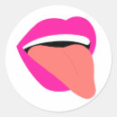Search for lips tongue stickers Red