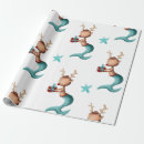 Search for red and teal christmas wrapping paper Whimsical