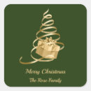 Search for christmas gold ribbon stickers Green