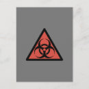 Search for warning sign postcards Biohazard