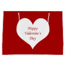 Search for valentines gift bags Red