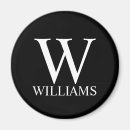 Search for monograms magnets Black