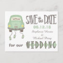 Search for car wedding save the dates Whimsical