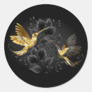 Search for flying bird stickers Black