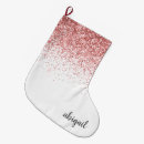 Search for monogrammed christmas stockings For her