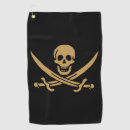 Search for skull golf towels Skull and crossbones