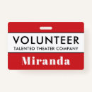 Search for event volunteer id badges Employee