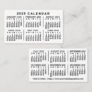 Search for calendars business cards Black and white