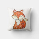 Search for red fox cushions Cartoon