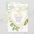 Search for crystal wedding invitations Geometric