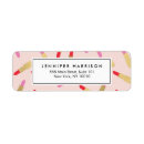 Search for lip return address labels Girly