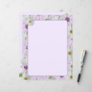 Search for daisies stationery paper Pink