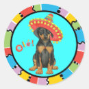 Search for dobermann stickers Dobie