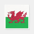 Search for welsh dragon napkins Country