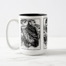 Search for white owl mugs Vintage