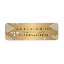 Search for metallic gold labels Bee