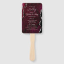Search for burgundy wedding programs Elegant