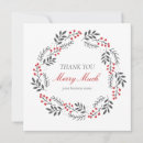 Search for business christmas thank you cards Red
