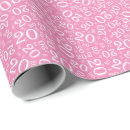 Search for 20th birthday wrapping paper Twenty