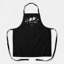 Search for halloween sayings aprons Black