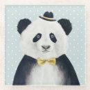 Search for panda bear coasters Hipster