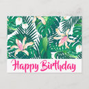 Search for lush green postcards Tropical