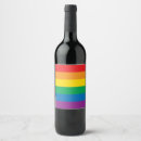 Search for gay pride wine labels Colourful