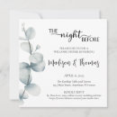 Search for welcome dinner invitations Watercolor