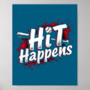 Search for funny baseball posters Hit