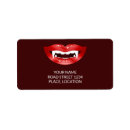 Search for vampire return address labels Lips