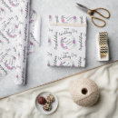 Search for purple floral wrapping paper Anniversary