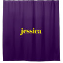 Search for minimalistic shower curtains Typography