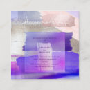 Search for purple rose square invitations Blush