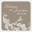 Search for white paisley stickers Vintage